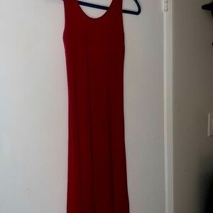 Love Culture Red Sheath Maxi Dress
